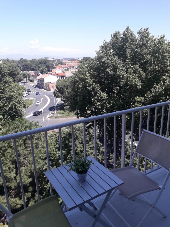 Residence D'Anjou - Grand Studio Avec Balcon Et Parking Privatif Perpignan Exterior foto